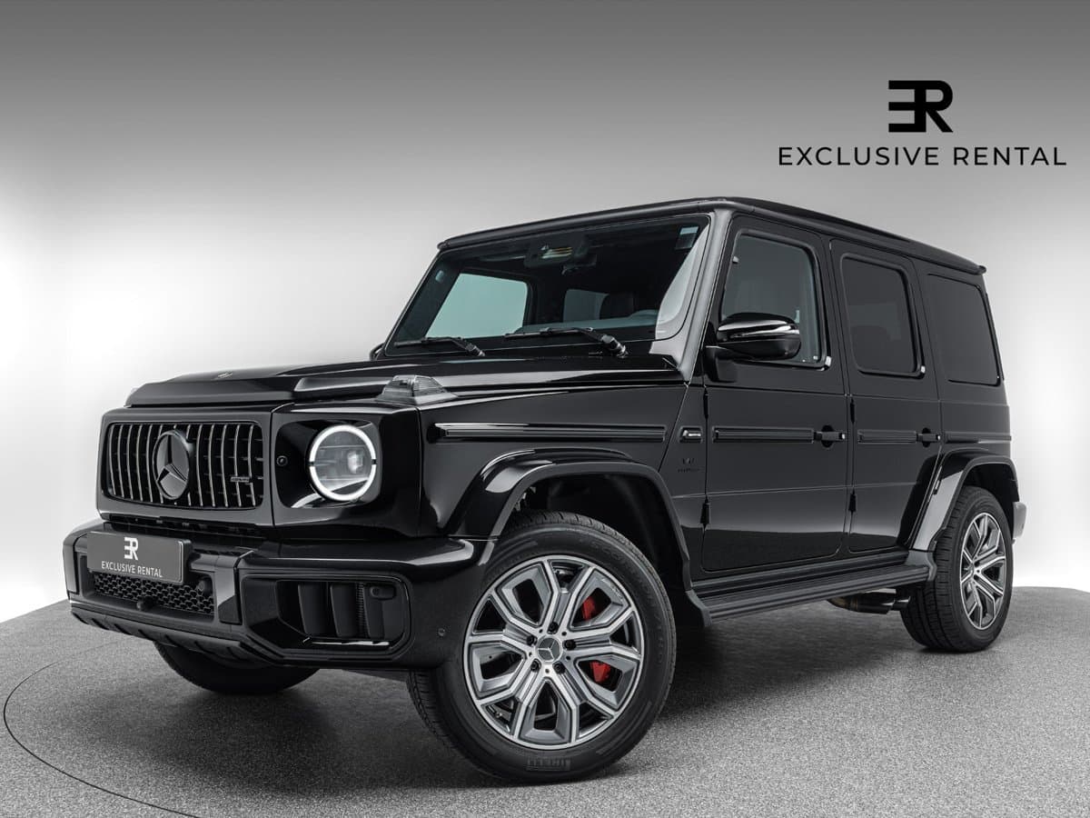 Mercedes G63 AMG (schwarz)